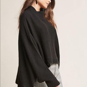 NWOT Forever 21 High-low Sweater Knit Top